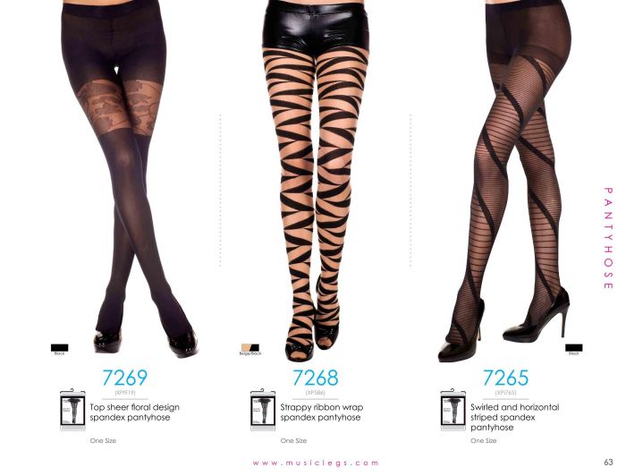 Music Legs Music Legs-hosiery Catalog 2019-63  Hosiery Catalog 2019 | Pantyhose Library